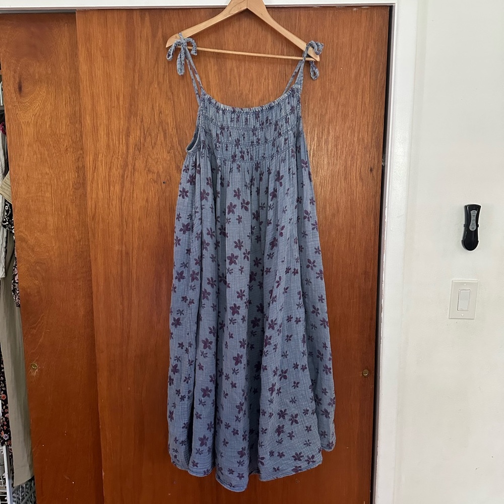 Free People Azure maxi dress